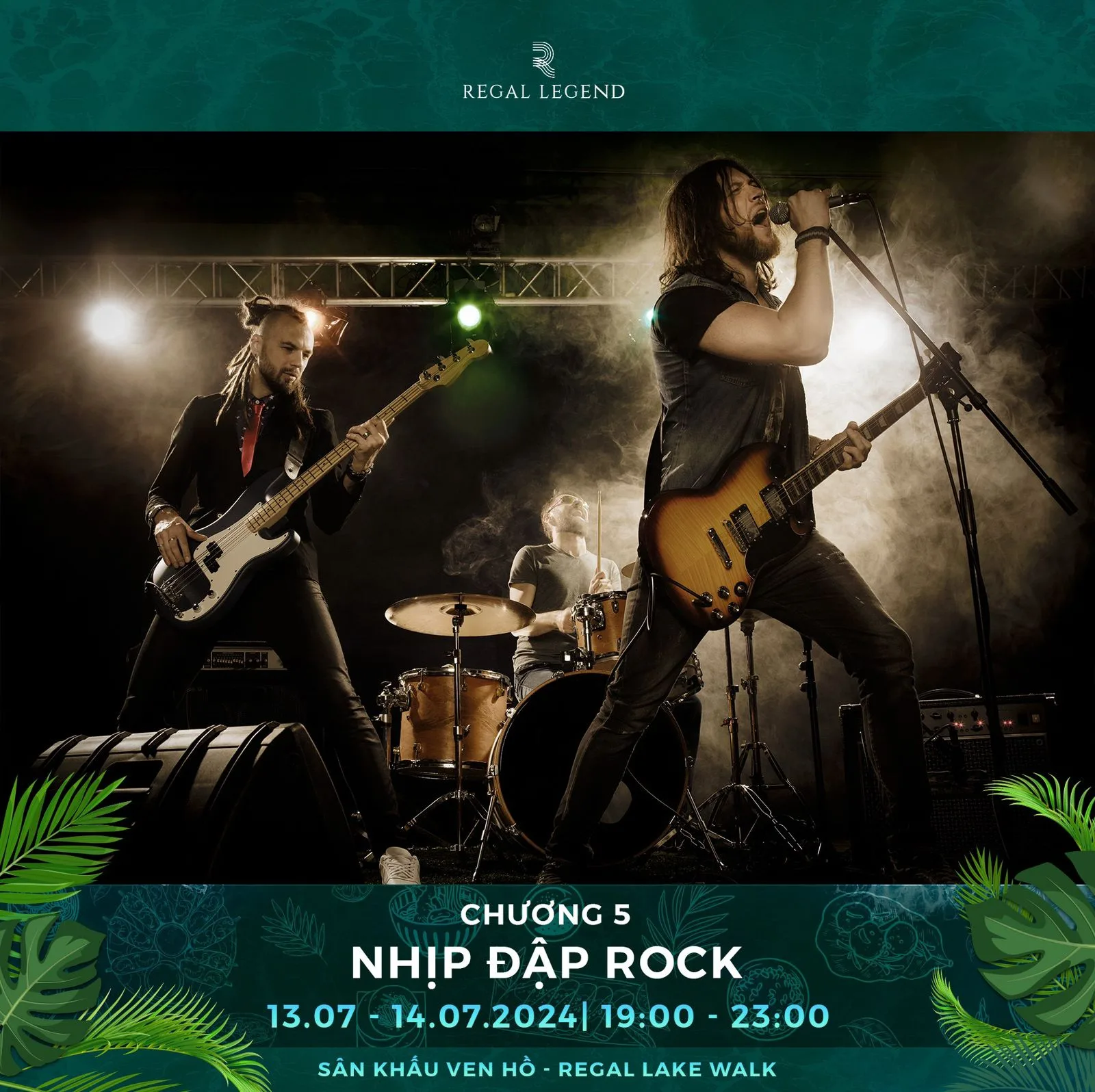“Cháy hết mình” cùng nhịp đập Rock ngày 13/7 và 14/7